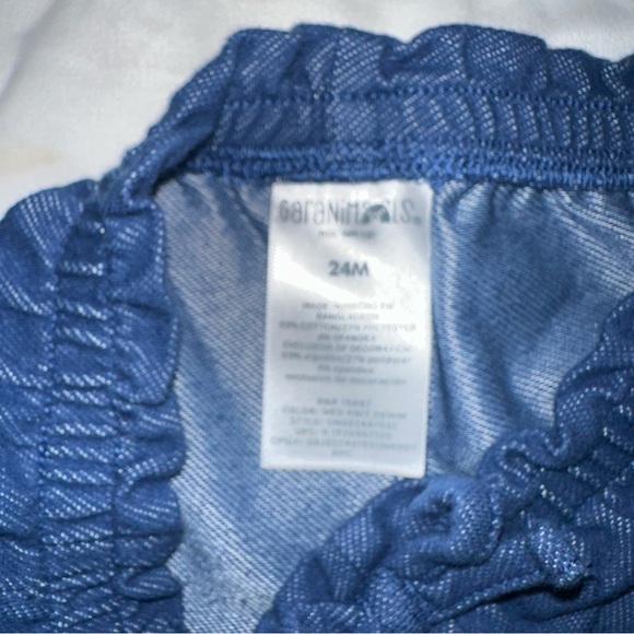 The Children's Place White‎ Top and Navy Shorts Set - Picture 3 of 7